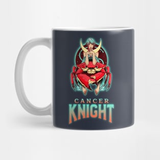 Zodiac Cancer Knight Mug